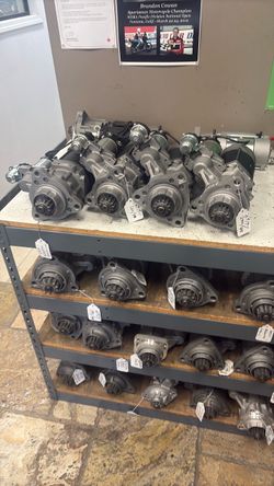 Commercial, heavy duty, truck, starters and alternators