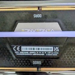 Corsair 32GB DDR5 RAM CL36-44-44-96 @ 1.4V