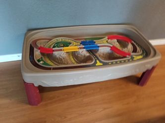Kids Train & Car Activity Table