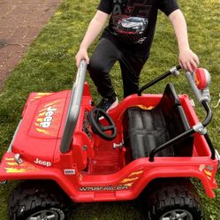 Power wheels jeep