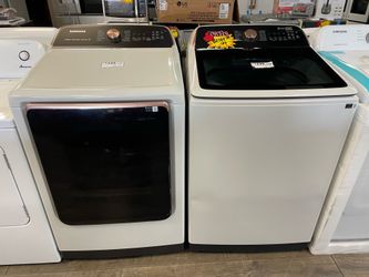 LG Washer & Dryer Set Read Description