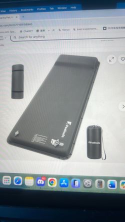 Self inflating sleeping pad