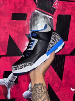 Jordan retro 3 ‘Sport Blue’ Sz 7y