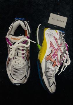 balenciaga runners multicolor size 7.5