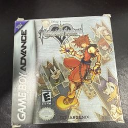 Kingdom Hearts Chain If Memories For Gameboy Advance (complete W/ Registration Card)