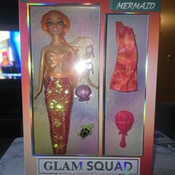 🆕️ GLAM SQUAD MERMAID DOLL 8 PIECE SET