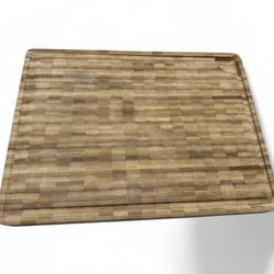 Gourmet Cutting Board - 17"L x 12 3/8"W x 15/8"Th - Cheese Board & Cooktop Board