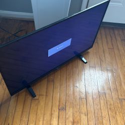 43in Tv No Remote 