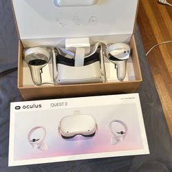 Oculus quest 2 (great condition) + extra comfort/battery head strap