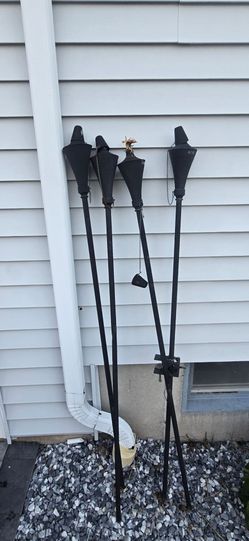 Tiki torches
