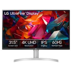 LG 32" UltraFine 4K UHD IPS Monitor (Model 32UN650K) - Crisp Display!