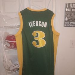Men's XXL Allen Iverson Bethel High School Throwback Jersey 