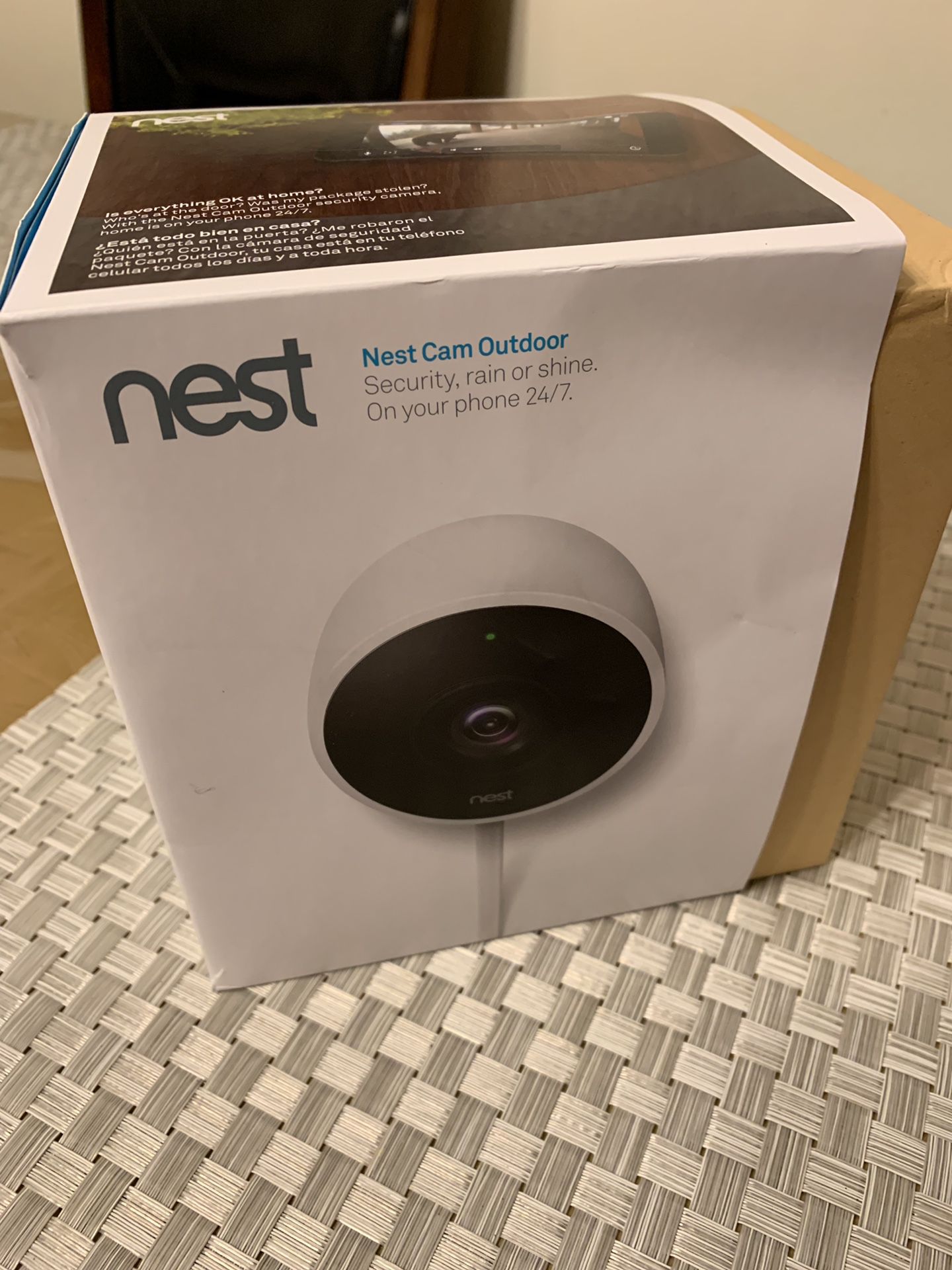 Nest Security outdoor camera