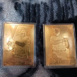 Gold Baseball Cards