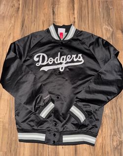 New men’s size large Mitchell & ness LA Dodgers satin jacket
