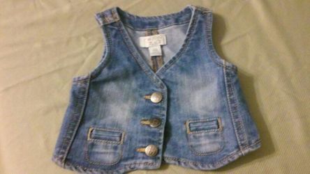 Children's Place denim vest