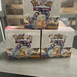 Pokémon Surging Sparks Display Boxes