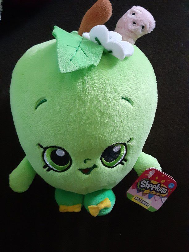 Shopkins Plush New With Tags. Apple