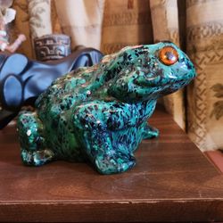 Vintage Large Ceramic Toad Frog