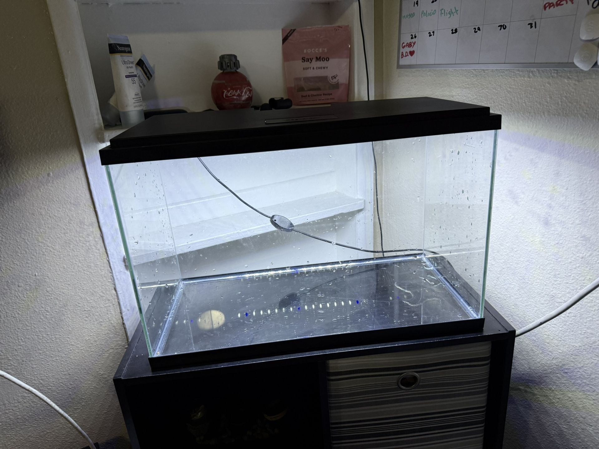 Imagitarium LED Aquarium Kit, 20.15" W X 12.6" H, 10 Gallon