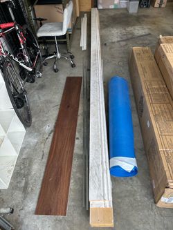 Baseboards & Moisture Barrier