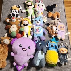 Trash Bag Stuffed Animals $30