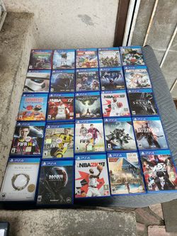 $20! Per Game or Buy 5 for $100 & get 2 Free so 7 Games for $100!. Works Playstation 5 4 PS4 PS5 Trade for Pokémon cards