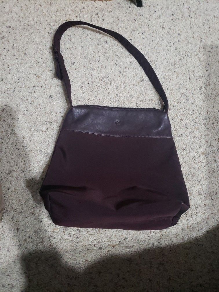 Dark Cherry / Purple CK Purse