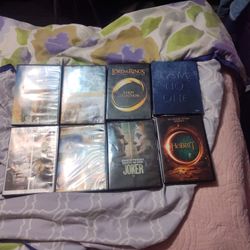 DVDs Selling All The Movies Together 