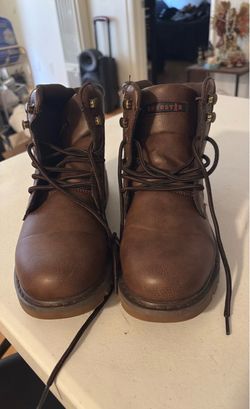 Eurostar Brown Leather Work Boots