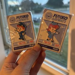 Funko Enamel Pin Set Freddy And Franny