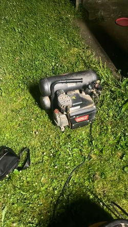  senco air compressor dual tank 