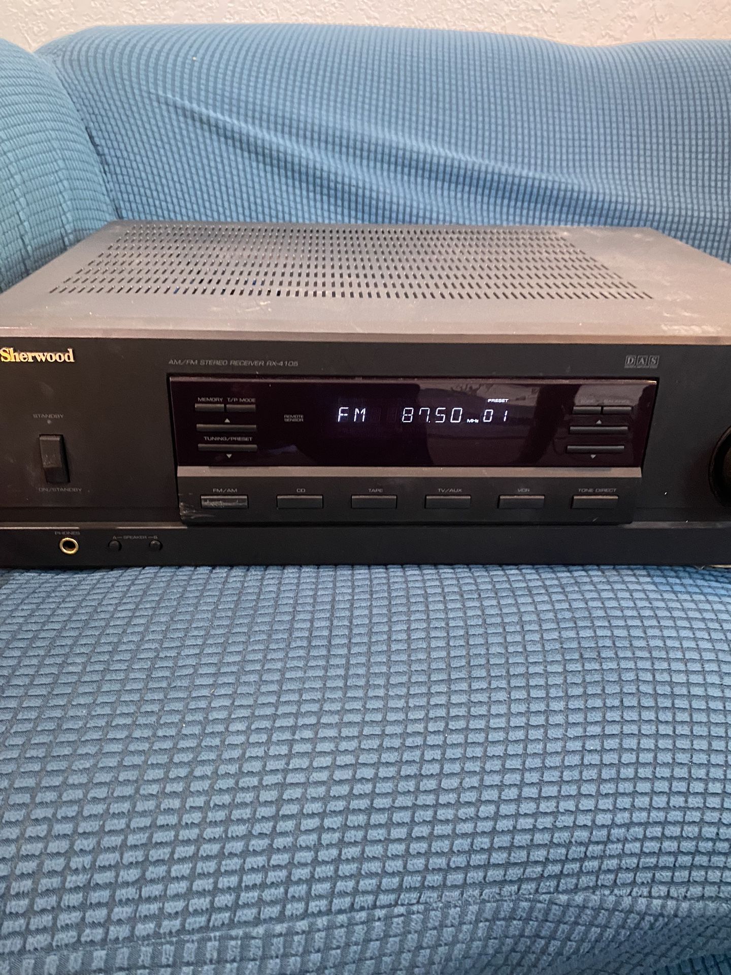 SHERWOOD AM/FM STEREO RECEIVER RX-4105