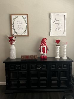 Wooden Buffet Table 