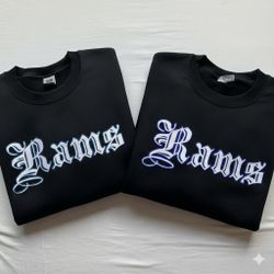 Los Angeles Rams 🐏 Rams Football Sofi Stadium Custom Sweatshirts 