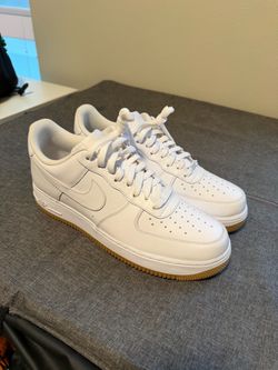 Nike Air Force 1 Low White Gum Sole size 11 men