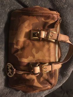 Cute small MK rare camouflage bag