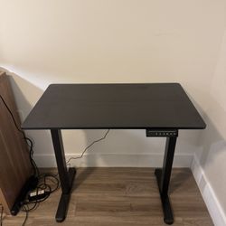 Standing Desk And Office Chair