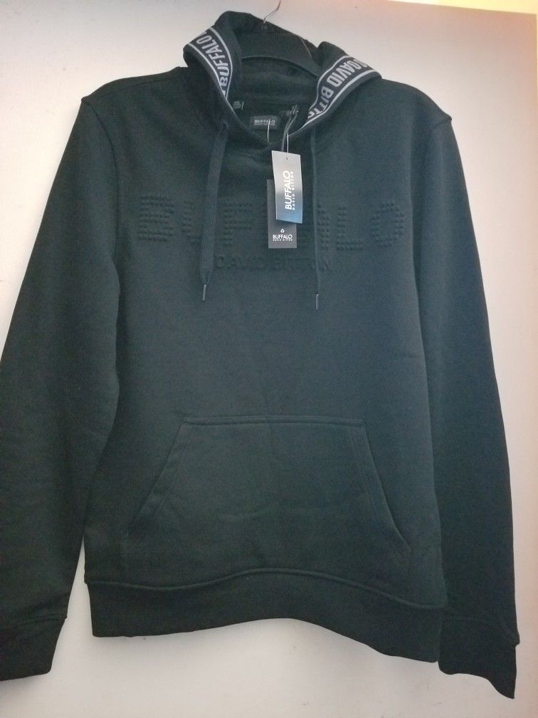 BUFFALO DAVID BITTON ESTABLISHED MEN'S HOODIE SWEATER