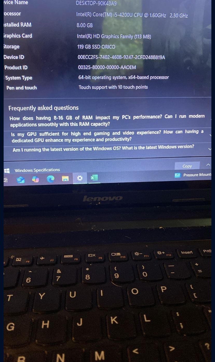 Lenvo Laptop Nothing Wrong With It