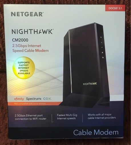Netgear CM2000 modem