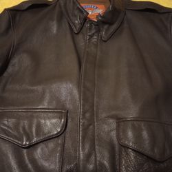 Vintage COOPER USAF Flight Leather Jacket