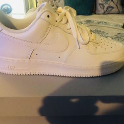All White Air Force Ones (Size 10) **Gone By Today **