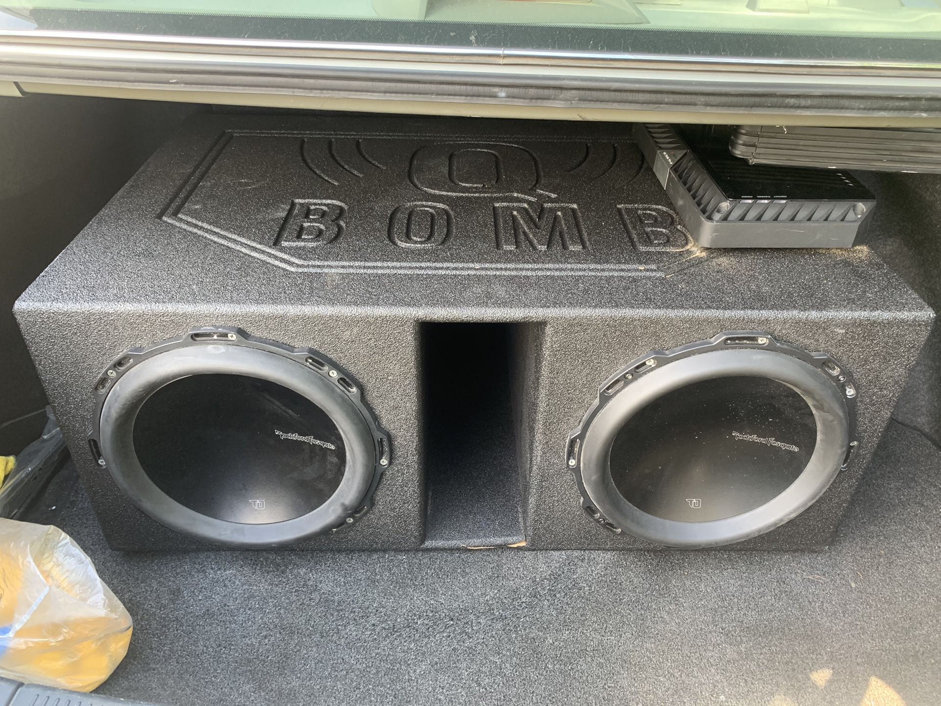 Rockford fosgate t0 12inch at 2 ohms AMP NOT INCLUDED for Sale in Kent