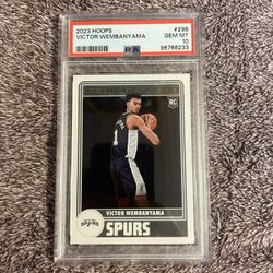 Victor Wembanyama PSA 10 2023 Hoops #298