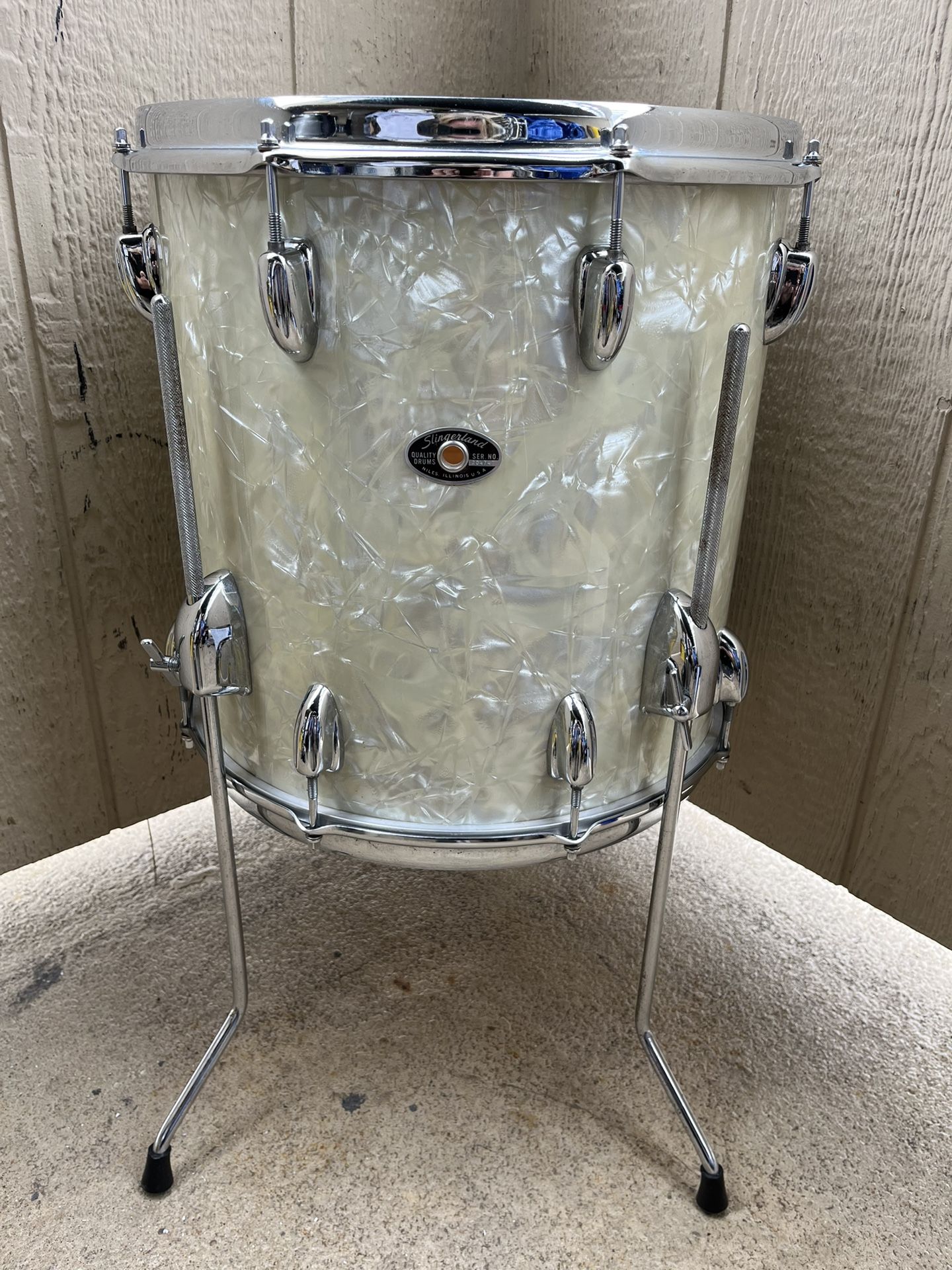 Slingerland Vintage Wmp 14x14” Floor Tom, Excellent Plus !