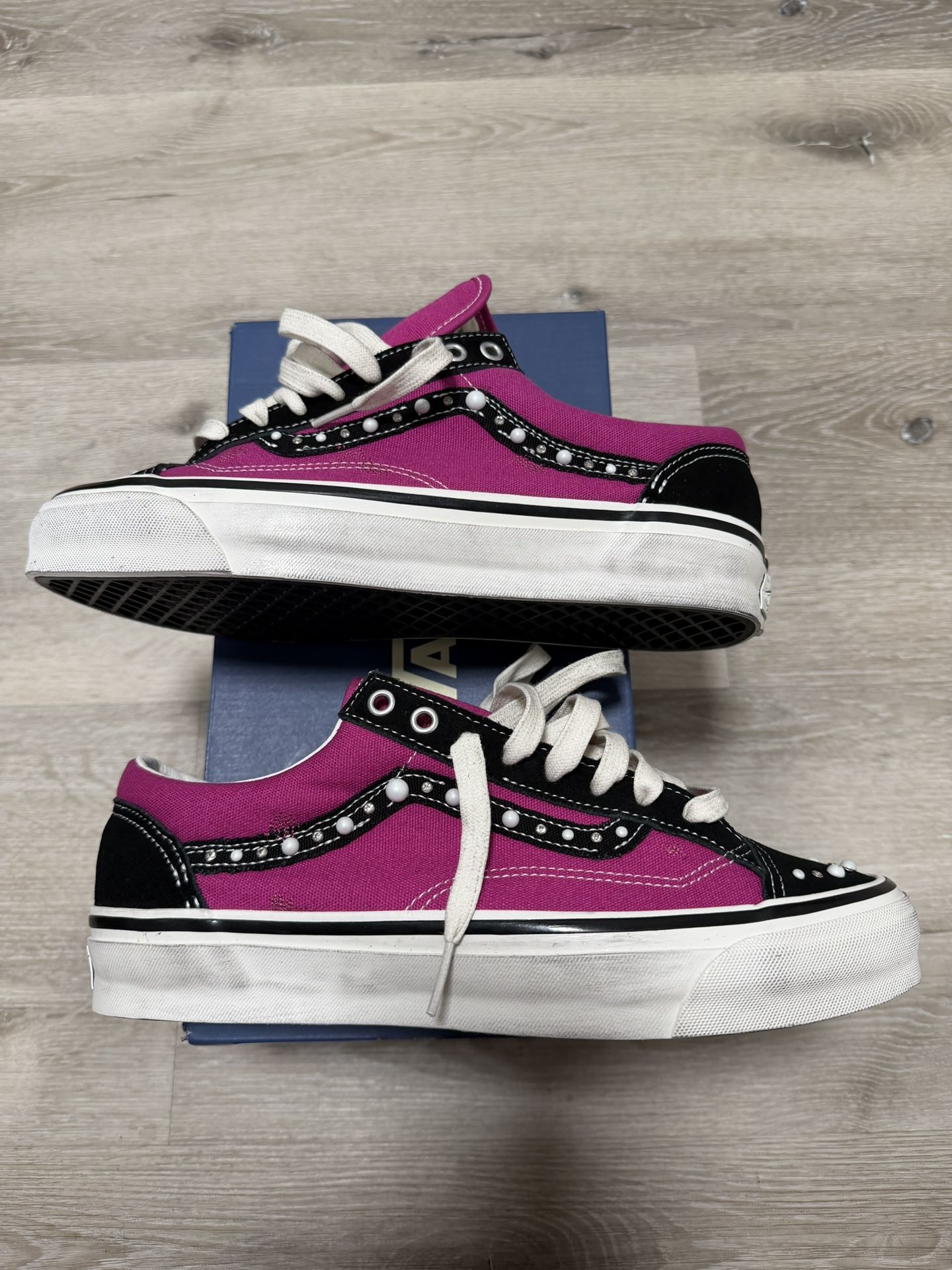 Pearlized Vans Size 10