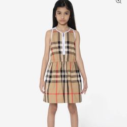 Girls Burberry Dress Size 10