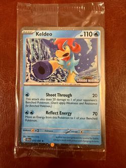 Pokemon Card - Keldeo Chaos Rising Stamp