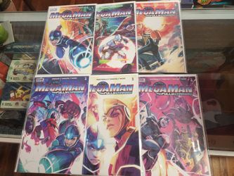 Megaman 1-6 comic. $10